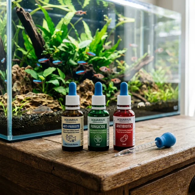 Базовий набір акваріумних медикаментів