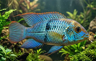 Акар блакитний